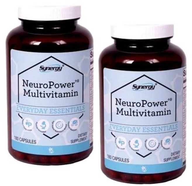 비타코스트 시너지 뉴로파워 멀티비타민 캡슐 Vitacost Synergy NeuroPower Multivitamin, 180정, 2개 - 쿠팡