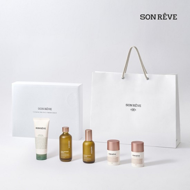 페이스 스킨케어 5종 선물세트 (클렌징젤+트리바이오+에멀전+슬리핑2개), 없음, 1개