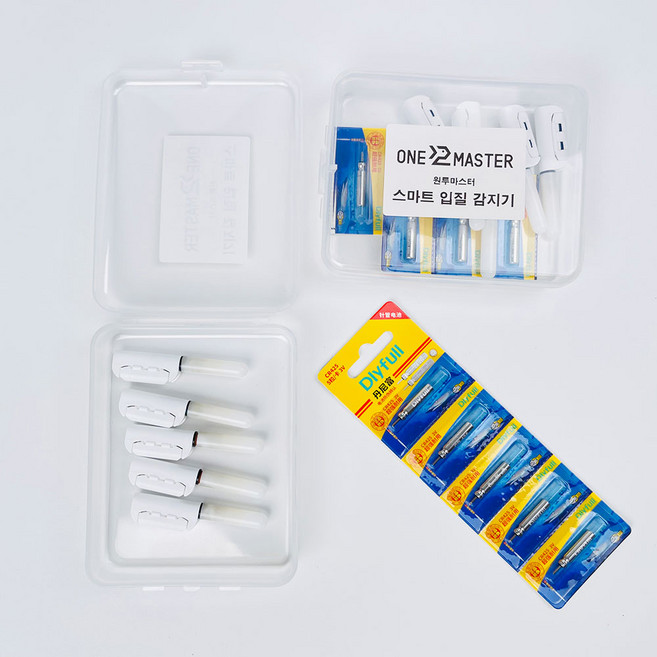 원투마스터 스마트 입질감지기 5개 + 배터리 5개 세트 전자케미, 1개