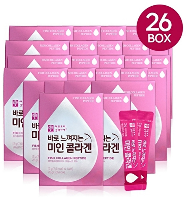 애플트리 김약사네 [애플트리김약사네] 바로느껴지는 미인콜라겐, 26박스