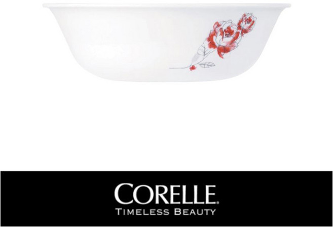 코렐 브러싱로즈 대접 / 국그릇, 1개