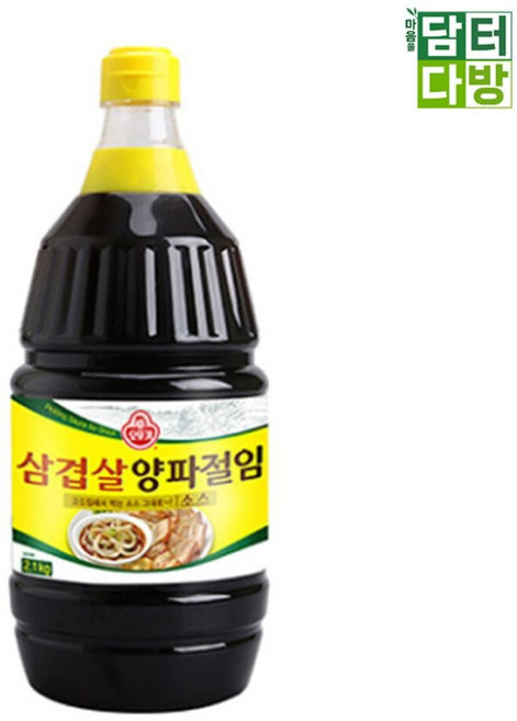 오뚜기 삼겹살 양파절임 소스 2.1kg X 3개, 1개, 1g, 1ml