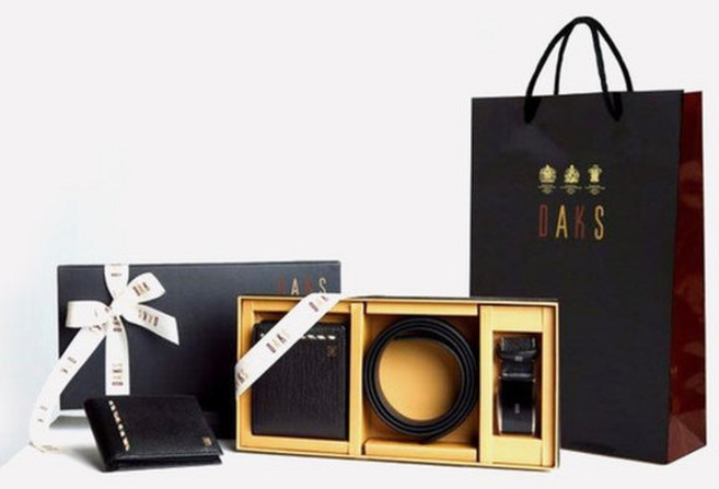 [백화점상품] 닥스 남성 선물용 [선물세트] 지갑 벨트 선물 세트 4종 HF1106410 621