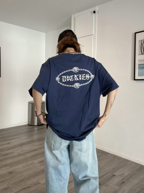 디키즈 25 FW 남녀공용 체인드 반팔 티셔츠 2색 택1 A87IB0S2 A87IBK65