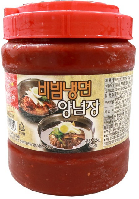 해든나라 비빔냉면 양념장 2kg, 1개