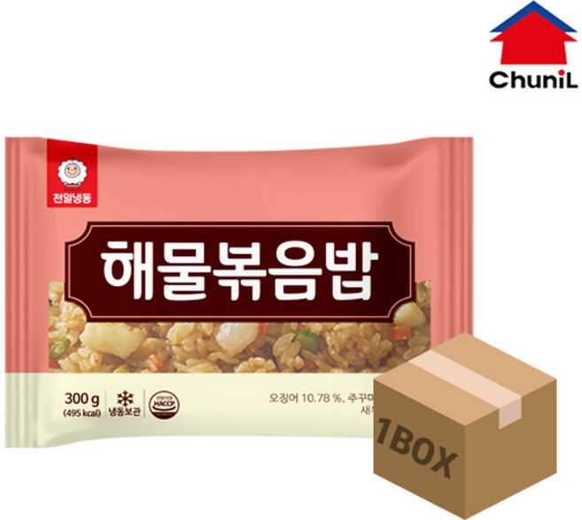 [자연맘스토리] 천일 해물 볶음밥 300g x 40개