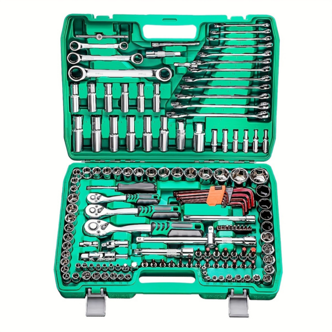 tinduo 복스세트 151P 복스공구 세트 자동차 정비 공구, 1세트