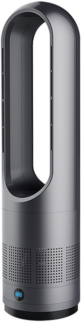 18인치 날개없는 냉온풍기 공기청정 3in1 가정용 냉난방기 터워형 에어컨 4가지 색상, 블랙