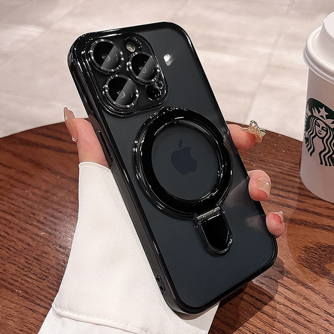 iPhone 12 Pro 磁吸無線充電隱形支架防摔手機殼