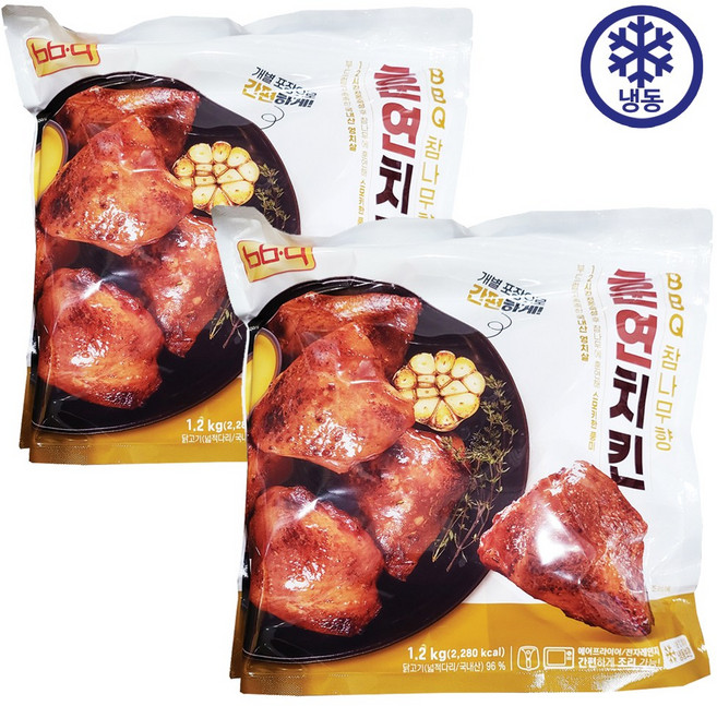 bbq 훈연치킨, 150g, 16개