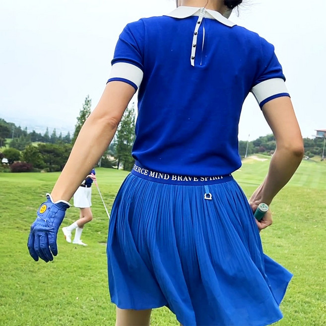 투솜 여성골프니트 여름골프니트 여성 골프니트 쿨 롱지퍼 반팔니트 여자 봄 여름 가을 골프웨어