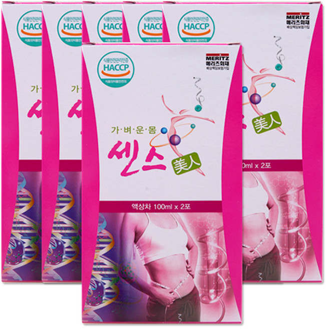 양생당 센스미인 2포, 100ml, 6개