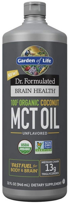 Garden of Life 椰子MCT油, 1個, 946毫升