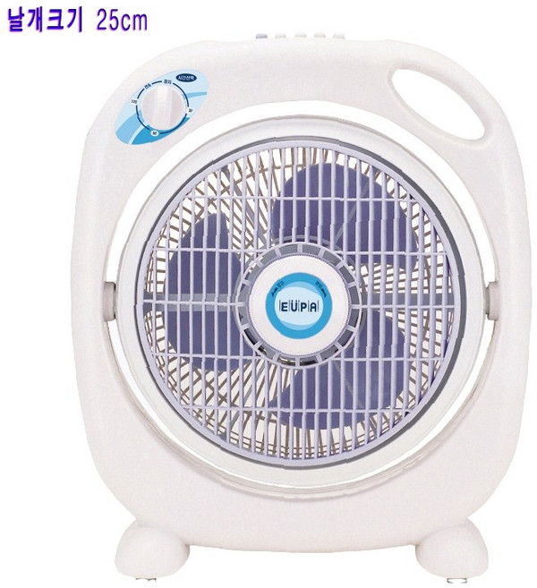 유파박스형 공기순환기능선풍기 FJ-1106B 날개사이즈 25cm