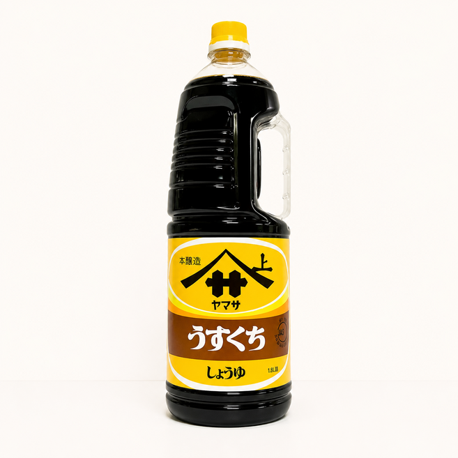 야마사 우스구찌 우스구치 국간장 일본 소유 소이소스, 1개, 1.8L