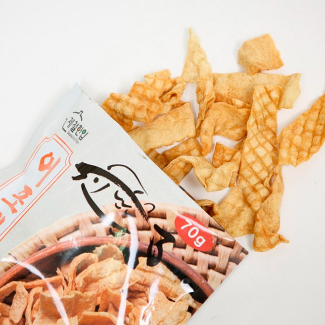 제철한입 어포튀김 70g, 1개
