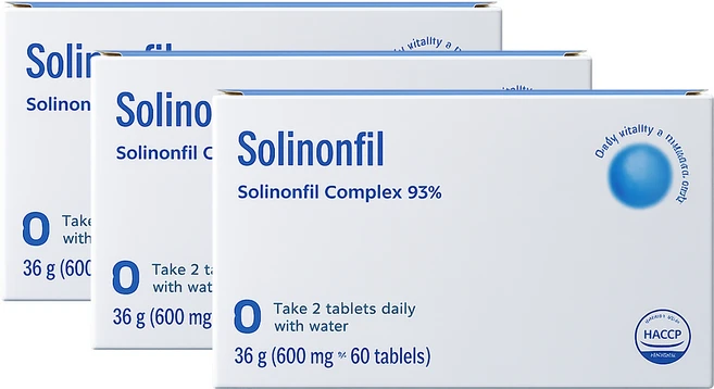솔리논필 Solinonfil Complex, 3개, 60정 - 쿠팡