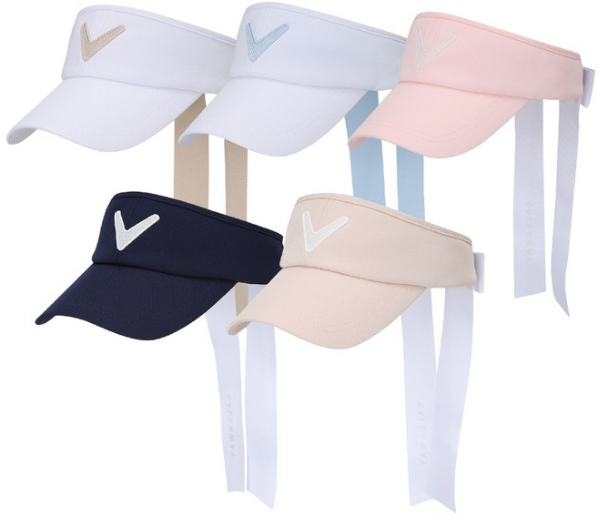 캘러웨이 우먼스 블리스 바이저, (화이트베이지), 1