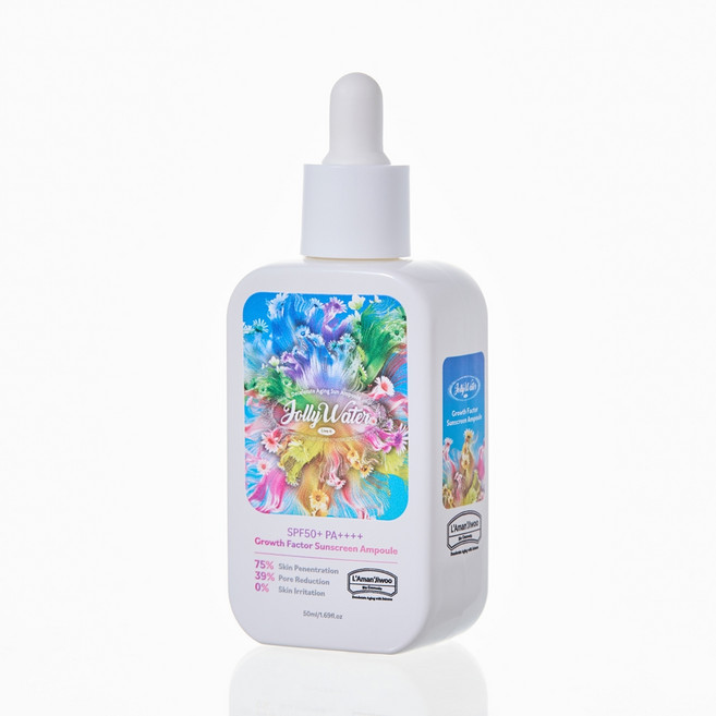 라망지우 졸리워터 선앰플 블루 EGF FGF IGF 미백 주름개선 자외선차단 선엠플, 1개, 50ml