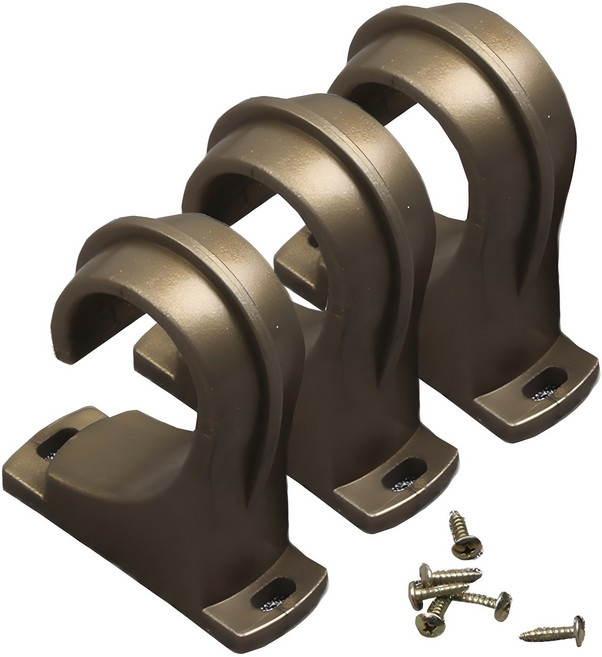 봉 브라켓 35mm, 골드, 3개