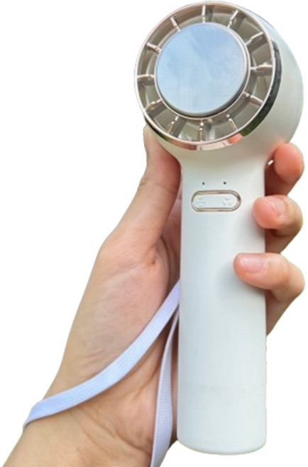 에디토 휴대용선풍기 1초 급속냉각 에어컨 미니 손선풍기 EDI-8282, 다이아몬드화이트 EDI8282