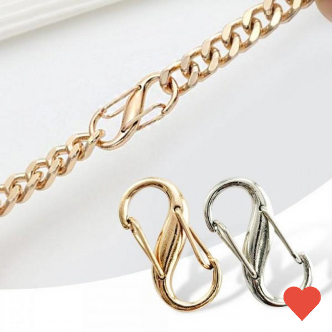 인테리어소품 가방 체인 쇼트너 끈길이조절 버클