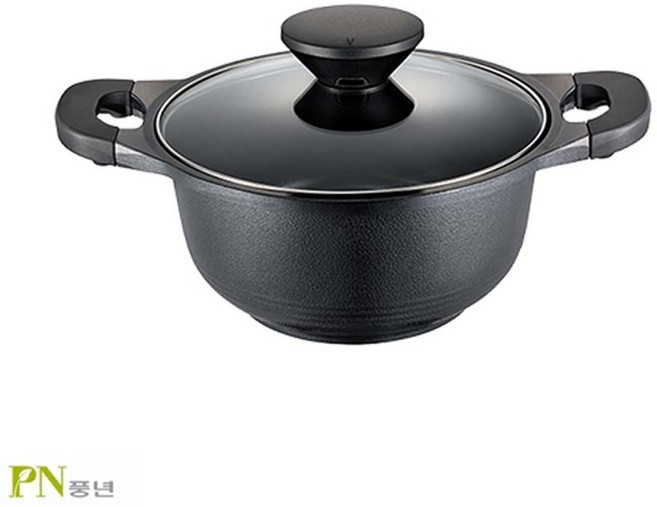 PN풍년 펄블랙주물IH 양수냄비 24cm, 상세페이지 참조, 1개
