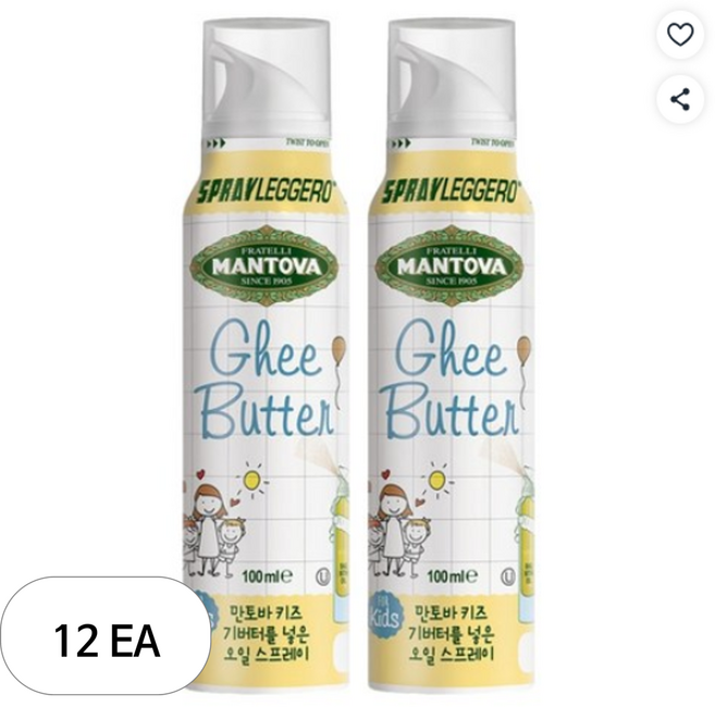 만토바 키즈 기버터 오일스프레이, 100ml, 12개