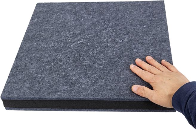 홈앤툴즈 층간소음 진동 방지 방음 방진 매트 40cm, 1개