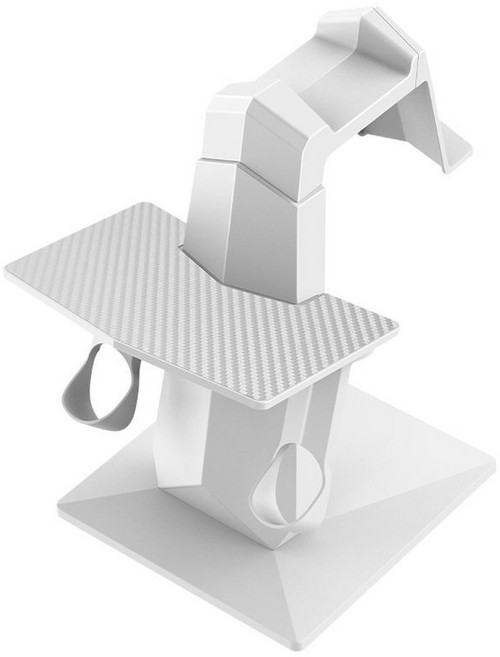 오큘러 VR 거치대 메타 퀘스트 3 호환 올인원 퀘스트2 헤드셋 스탠드 컨트롤러 정리대 업그레이드, 화이트랙-업그레이드, 1개