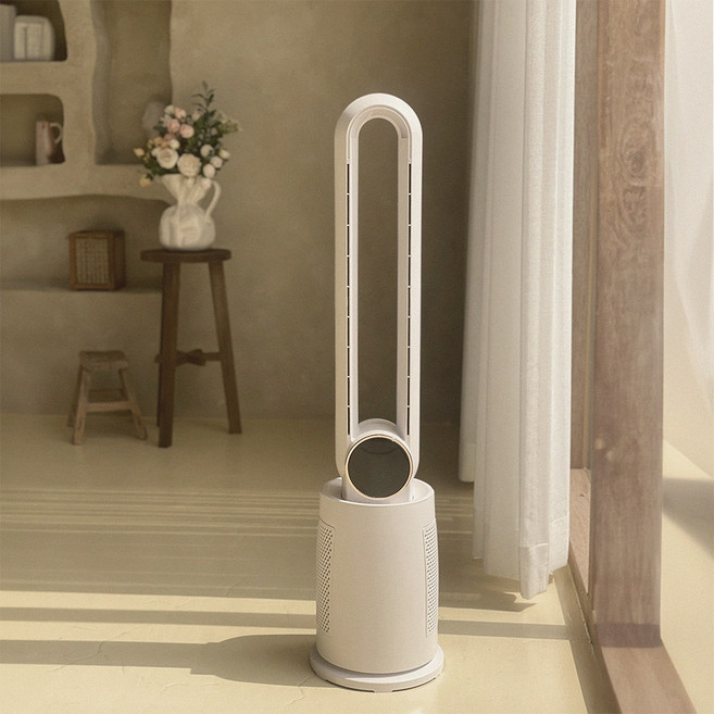 5세대 저소음 BLDC 모터 날개없는 선풍기 타워형