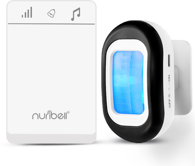 누리벨 프리미엄 무선 센서 차임벨 초인종 도어벨, 1개