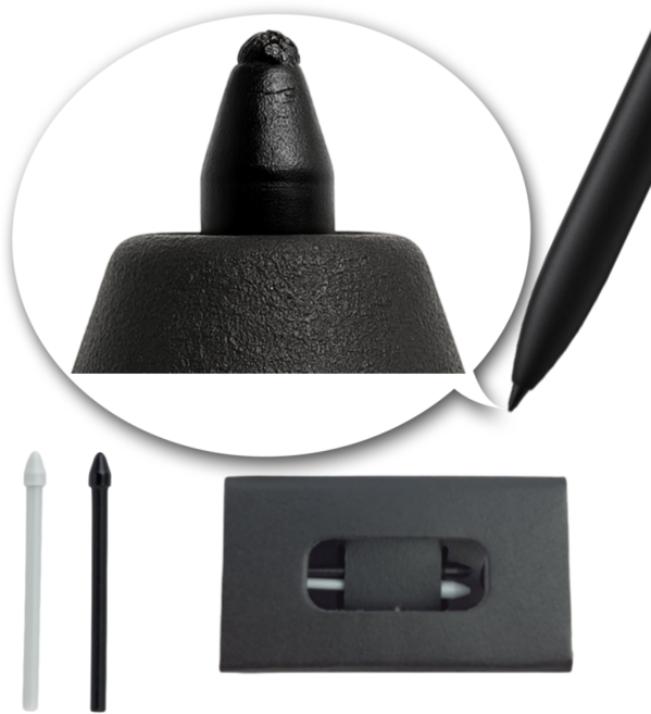 삼성전자 갤럭시탭 S10 플러스 S10 울트라 S10 라이트 S10 FE S10 FE+ 삼성 정품 펜촉, 화이트(화이트+그레이 1세트), 1개