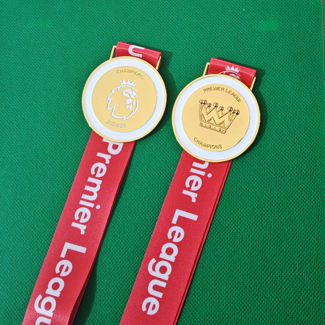 레드 팬 메달 영국 제품 스포츠수집품 판 응원 던트 기념품 축구용품, 1.2025 프리미어 리그