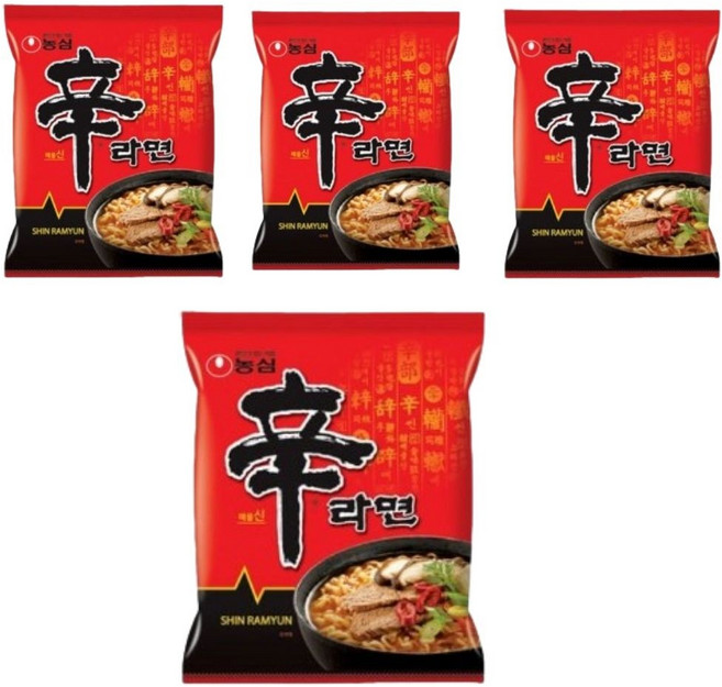 농심 신라면 120g 5입(멀티) 4개, 4팩