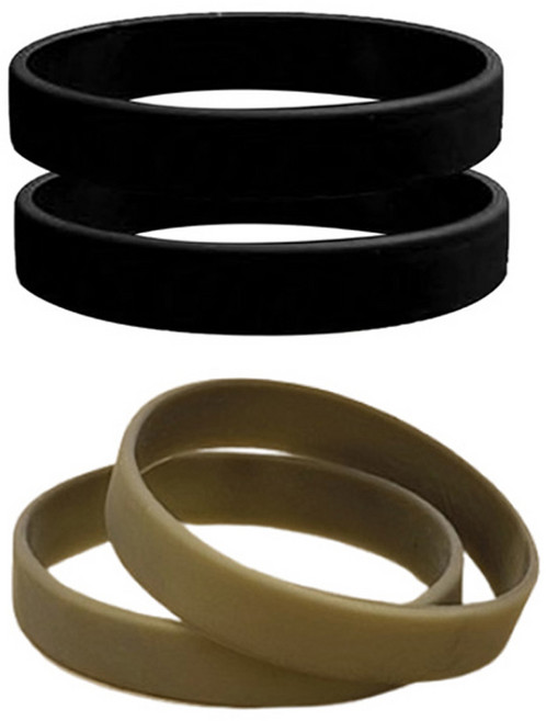 아웃도어랩 전술 고무밴드 다용도 고무링 바인딩, 탄베이지(TAN), 5개