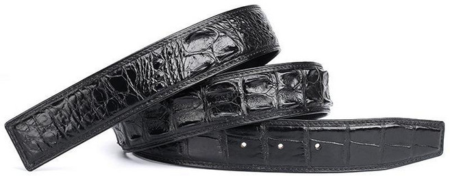 프리미엄 악어가죽 벨트 버클 남성 정장