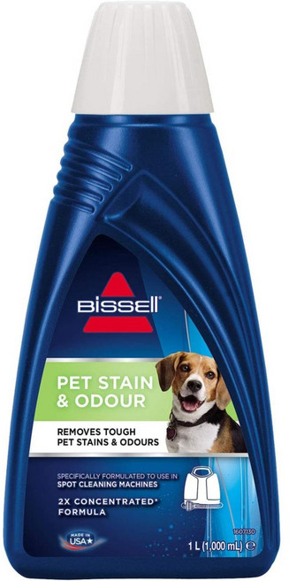 비쎌 BISSELL 스팟클린 애완동물 펫 프로 냄새 및 얼룩제거제 1L