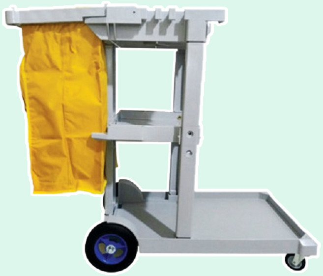 CH 청소카트 도구함 건물 미화원 이동식 바퀴달린 구루마, 1개, one, 바퀴있음