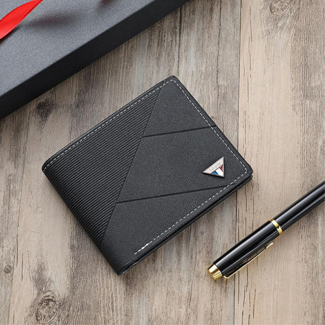 비건가죽 남자 반지갑 동전집있는 카드지갑 남성가죽지갑