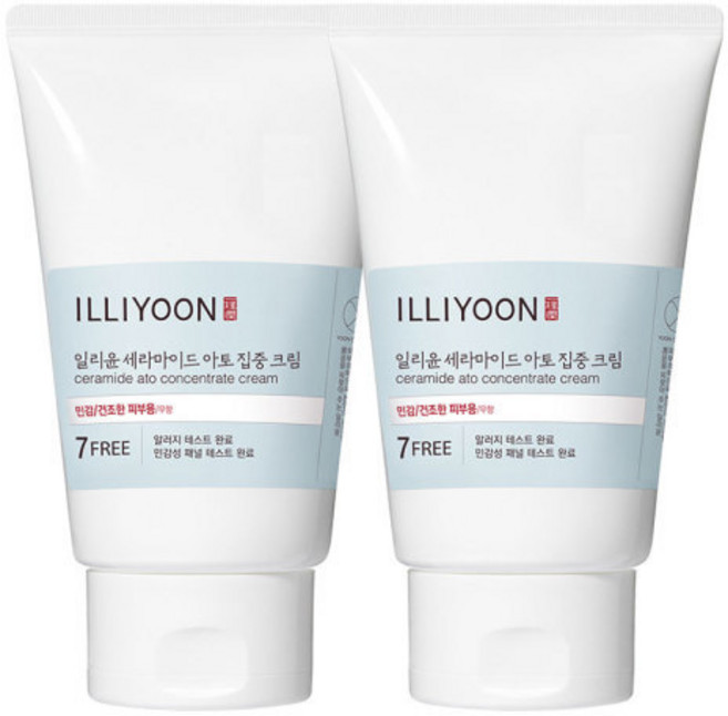 일리윤 세라마이드 아토 집중 바디크림 무향, 200ml, 2개