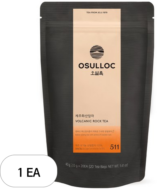 오설록 제주 화산암차 E, 1.8g, 20개입, 1개