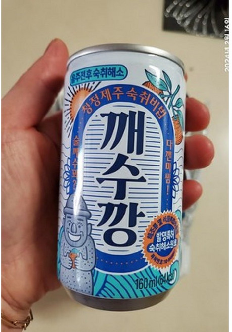 깨수깡 숙취해소음료, 160ml, 3개
