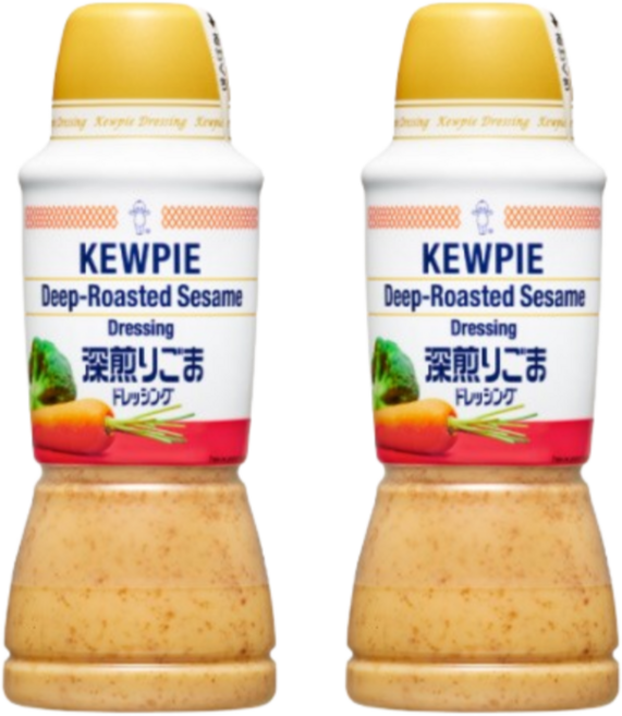 큐피 참깨드레싱, 380ml, 2개