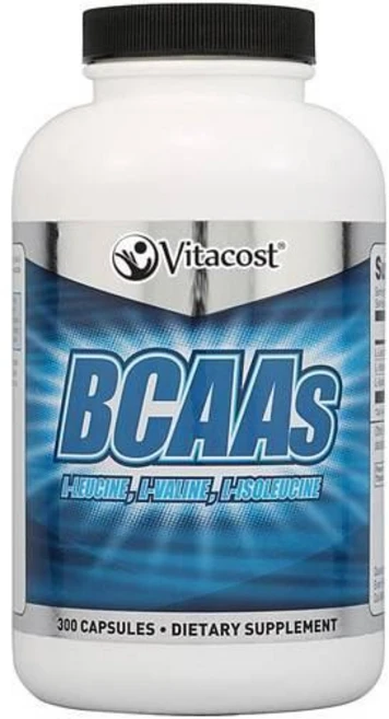 비타코스트 BCAA L-류신 L-발린 L-이소류신 캡슐 300정, 1개 - 쿠팡