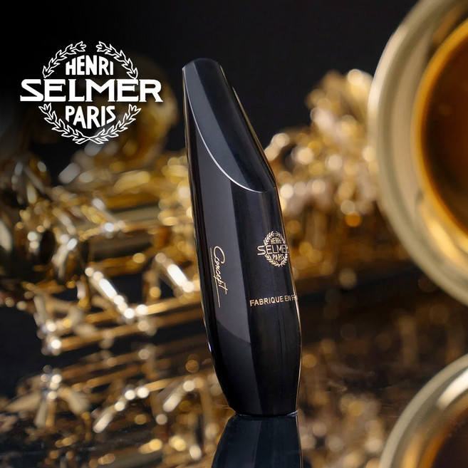 셀마 컨셉 바리톤 색소폰 마우스피스 단품, 바리톤 컨셉 단품, 블랙, 1개