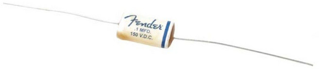 Fender 퓨어 빈티지 왁스 페이퍼 커패시터 150V에서 0.10uf, Fender 퓨어 빈티지 왁스 페이퍼 커패시터 150V