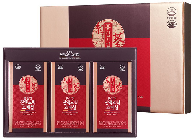홍삼의길 홍삼정진액스틱 스페셜 10ml * 30포 + 쇼핑백