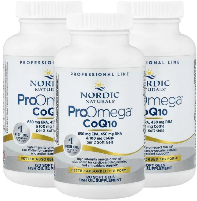 1+1+1 노르딕내추럴스 프로오메가 코큐텐 1000mg 소프트젤120정 오메가3 피쉬오일fishoil, 120정 - 쿠팡