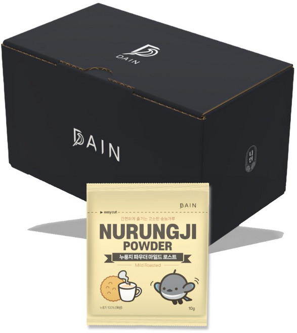 [1초 완성 누룽지차] 누룽지 파우더 마일드로스트 세번 구워 고소한 숭늉가루, 24개, 10g